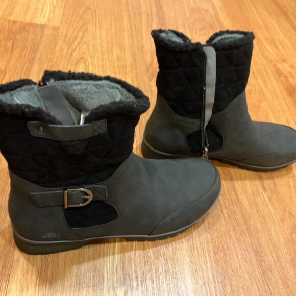 JBU by Jambu Women's Glasgow Water Resistant Mid Calf Boot Black 10 M - Picture 5 of 6